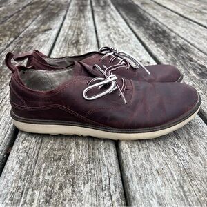 Merrell Huckleberry Women's Burgundy Shoes Distressed